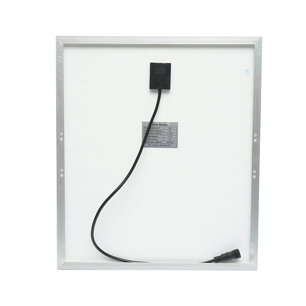 20W LED projector with 35W solar panel remote control, 3.2V/30Ah battery Breckner Germany