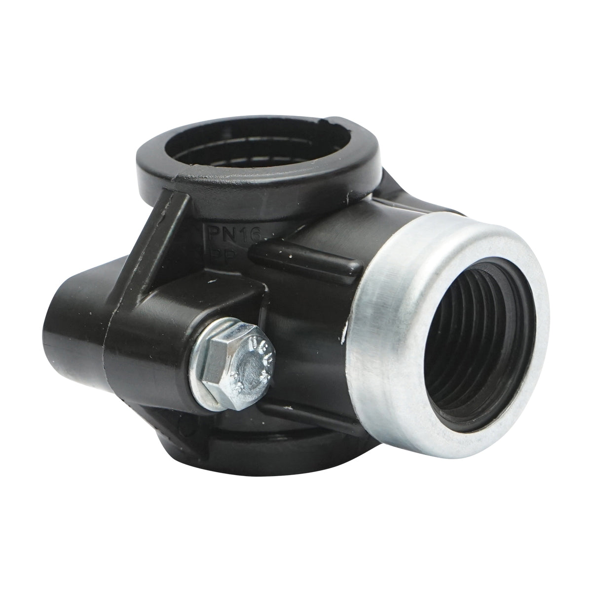 Compression connection clamp D25mmx1/2 toll, PN16, for irrigation systems