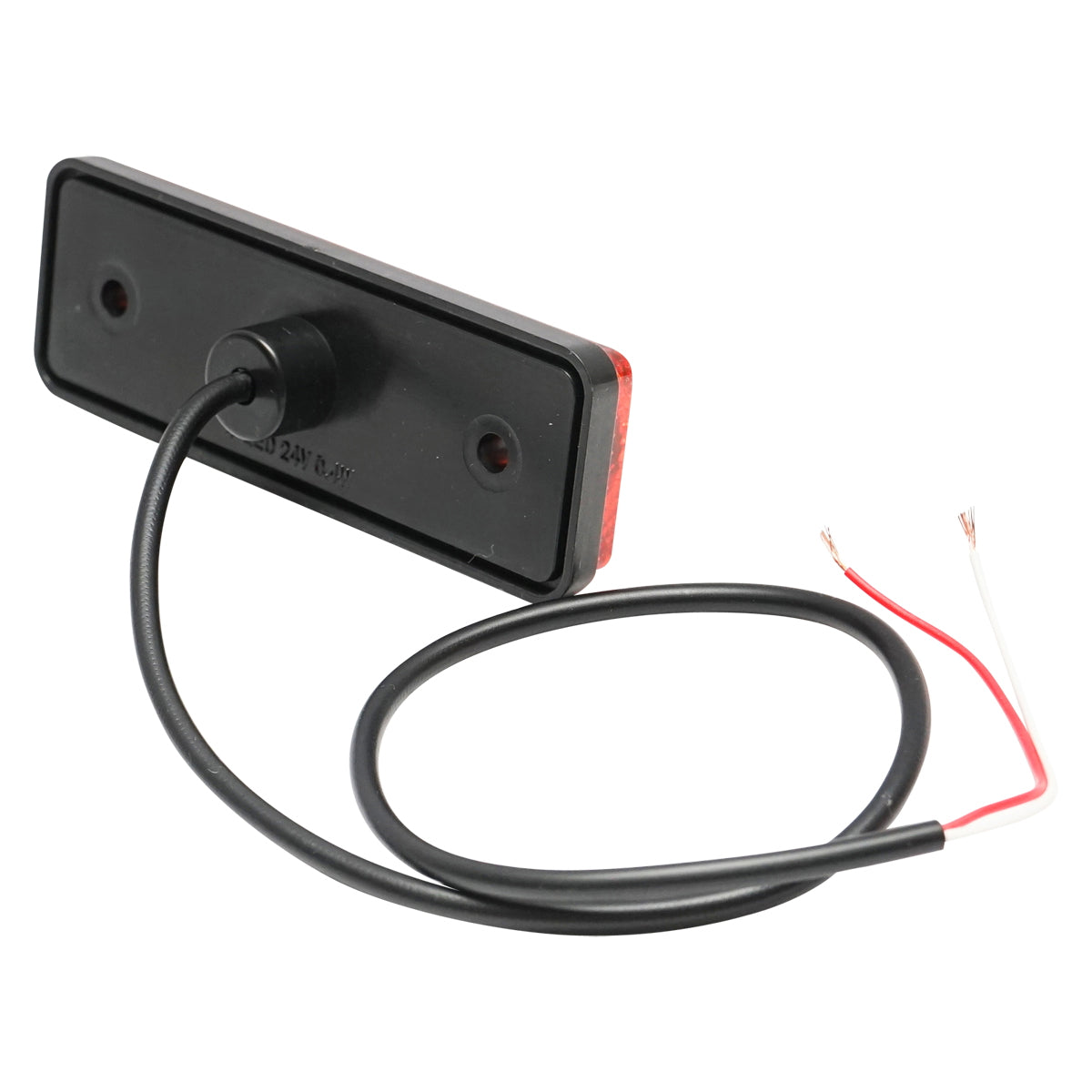 Orange side lamp 24V with LED