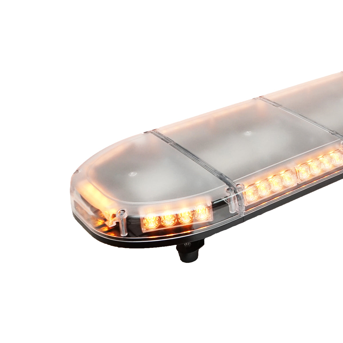 12-24V flashing light ramp with yellow light 1520x275x125mm Breckner Germany