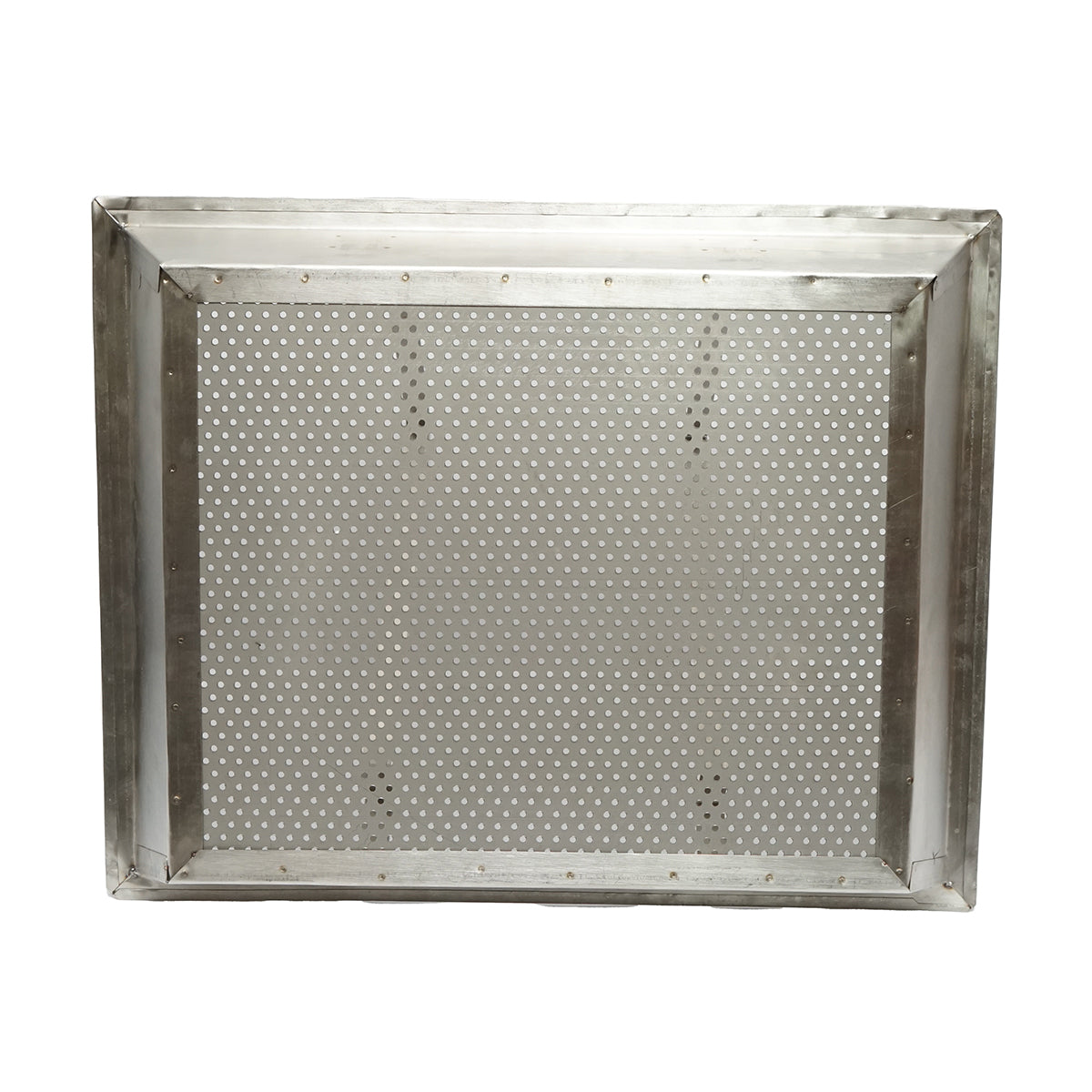 Stainless steel tray for decapping 520x415x110mm