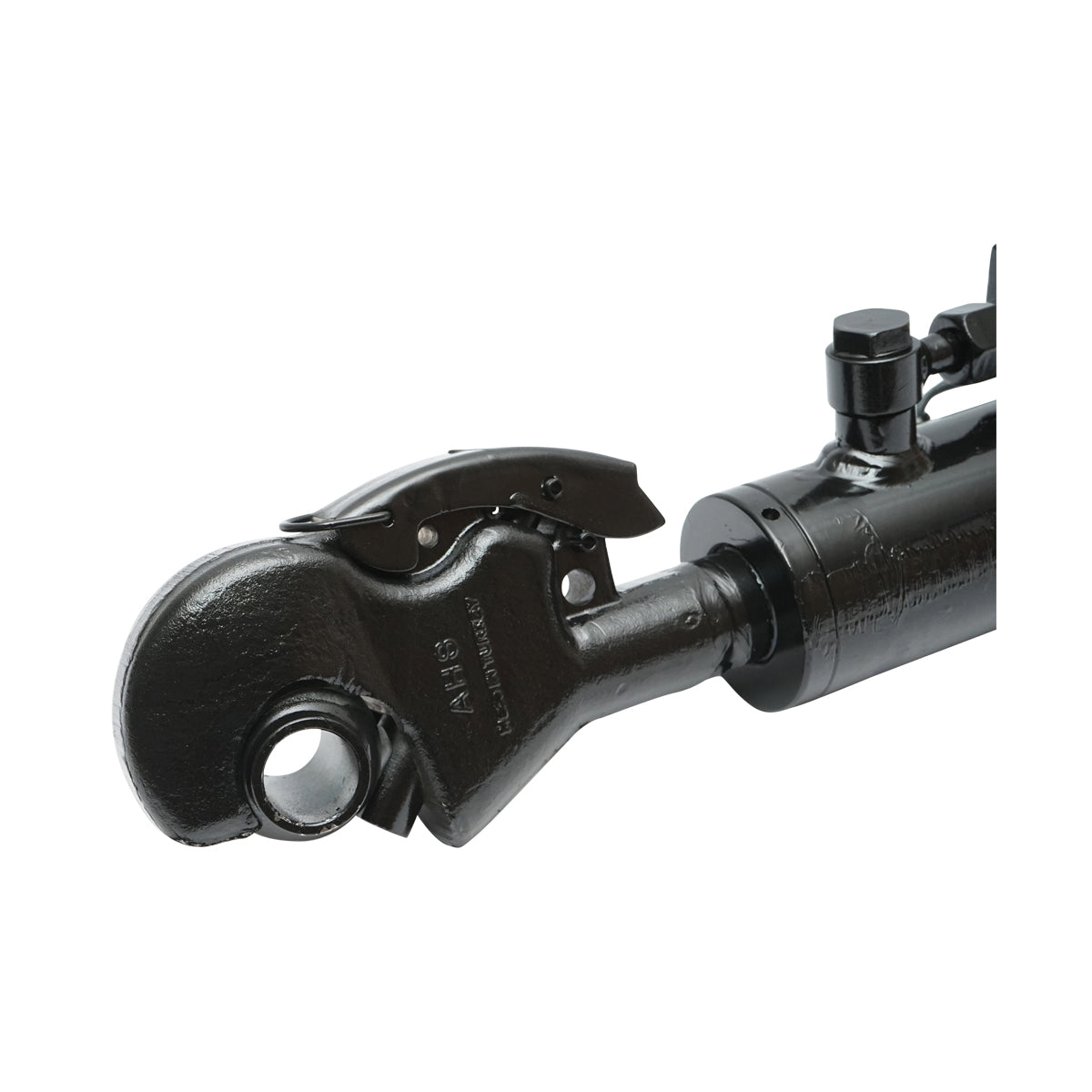 Hydraulic central drawbar with quick coupling, category 2-2, quick coupling, 500mm closed, stroke 175mm