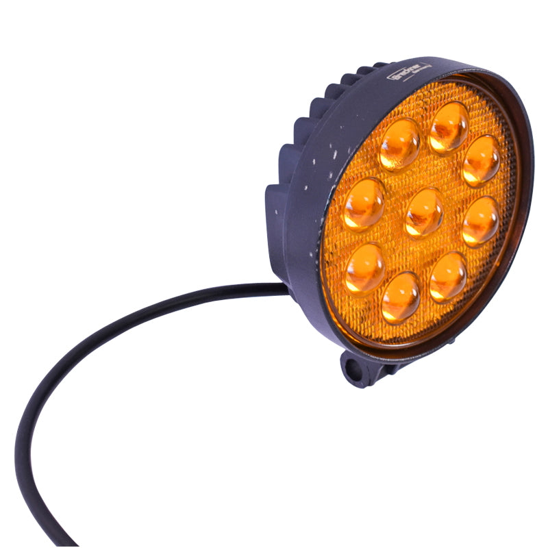 Fog lamp with 9 LED lights 10-30V 27W beam angle 30 degrees spot type Breckner Germany