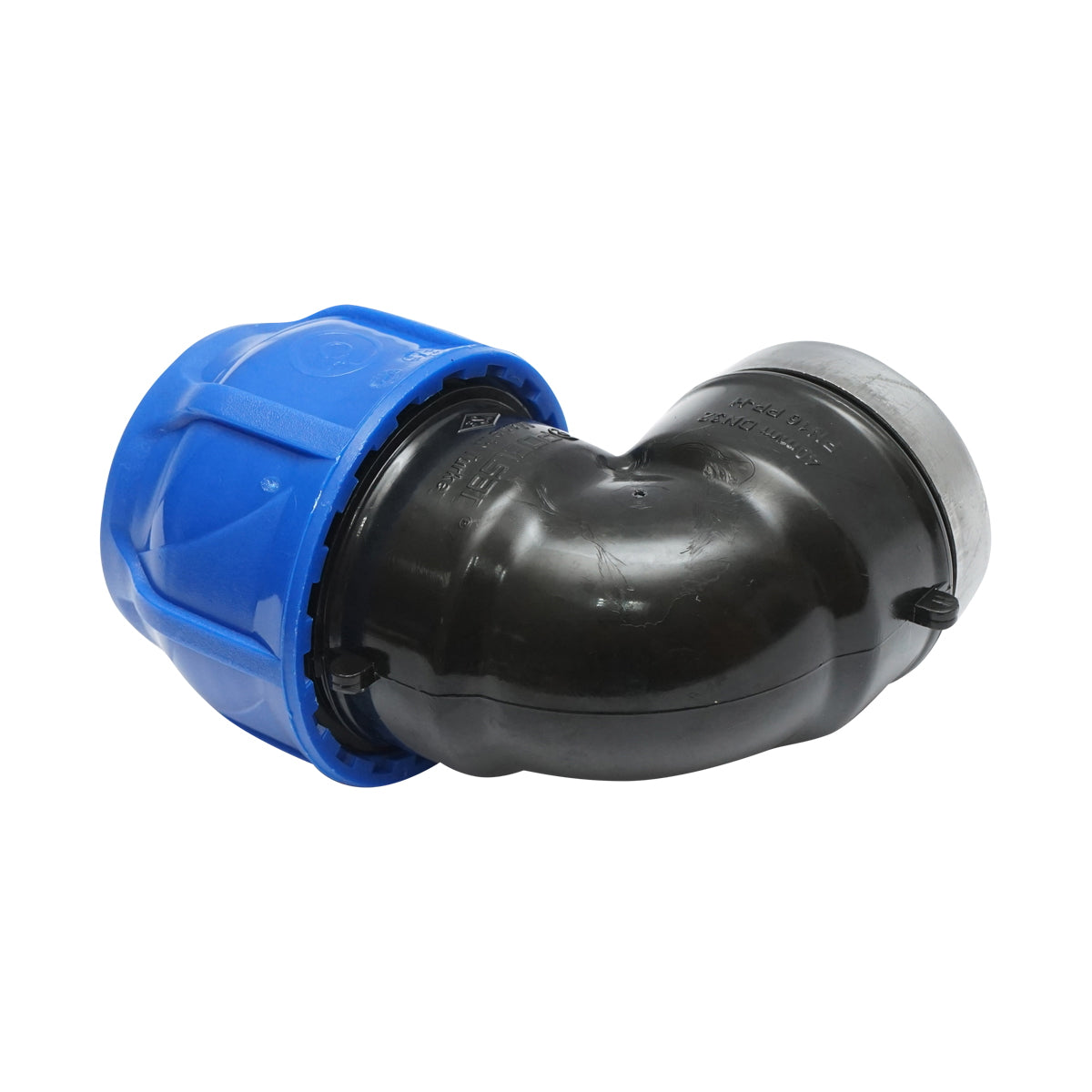 Compression fitting mother inner thread D40mmx1-1/4 PN 16 bar for PEHD irrigation systems