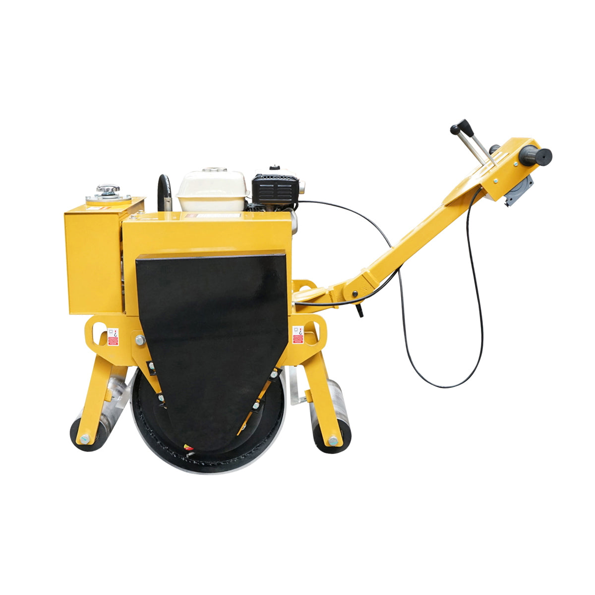 200kg compactor cylinder with 450mm drums and HONDA GX160 5.5HP gasoline engine, manual start