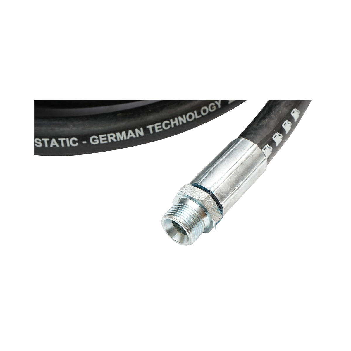 Pressure hose 10M with 3/4 nipples for Breckner Germany diesel transfer pump