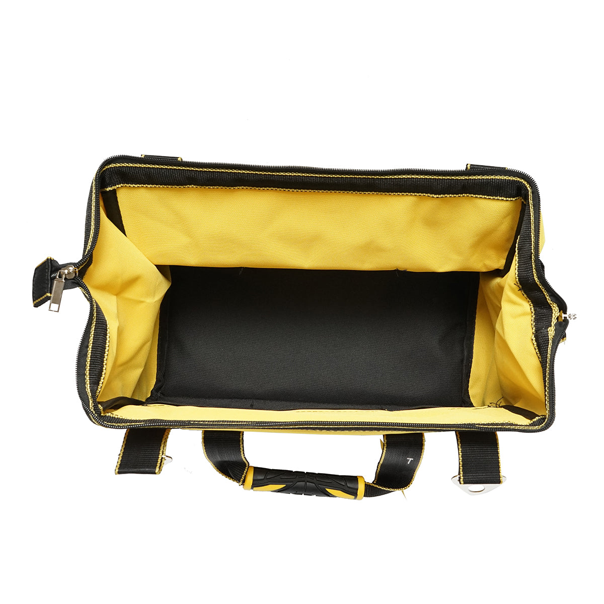 Tool bag with 14 pockets, textile material, shoulder strap, rubber handles 410x240x300mm Crownman
