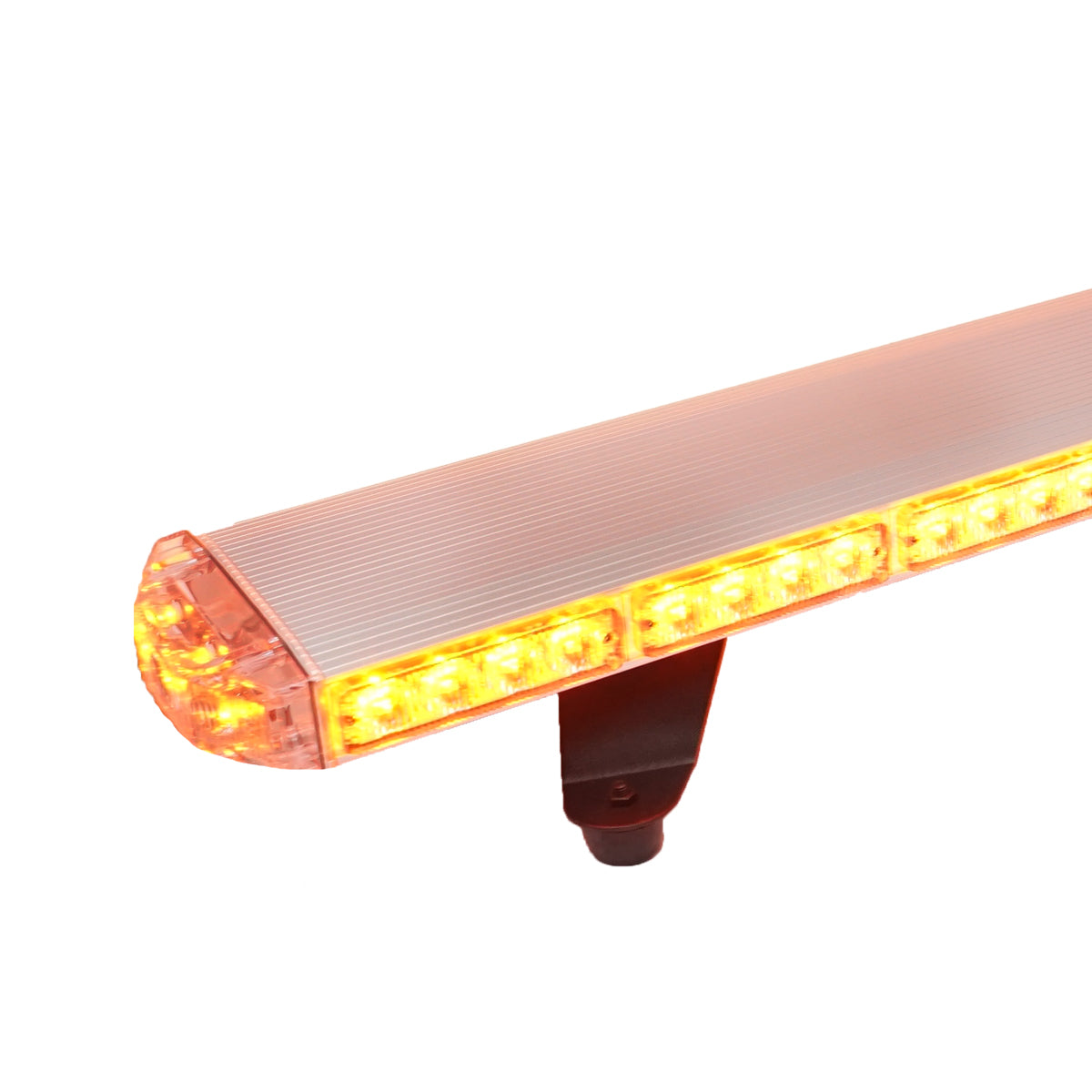 12V lighted beacon ramp with 26 yellow light modules 1440x143x43mm Breckner Germany