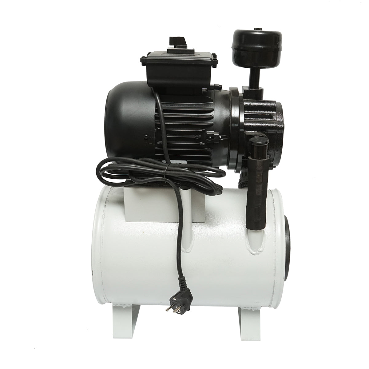 Dry vacuum pump with motor 200L/min 1450rpm and tank for milking machine cows Breckner Germany