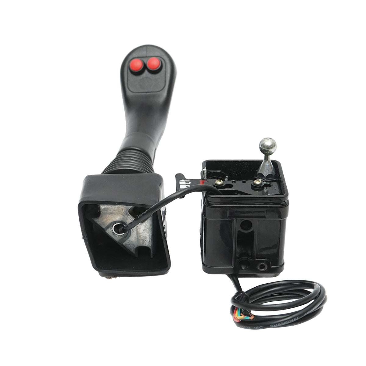 Hydraulic distributor control lever 2 buttons Breckner Germany