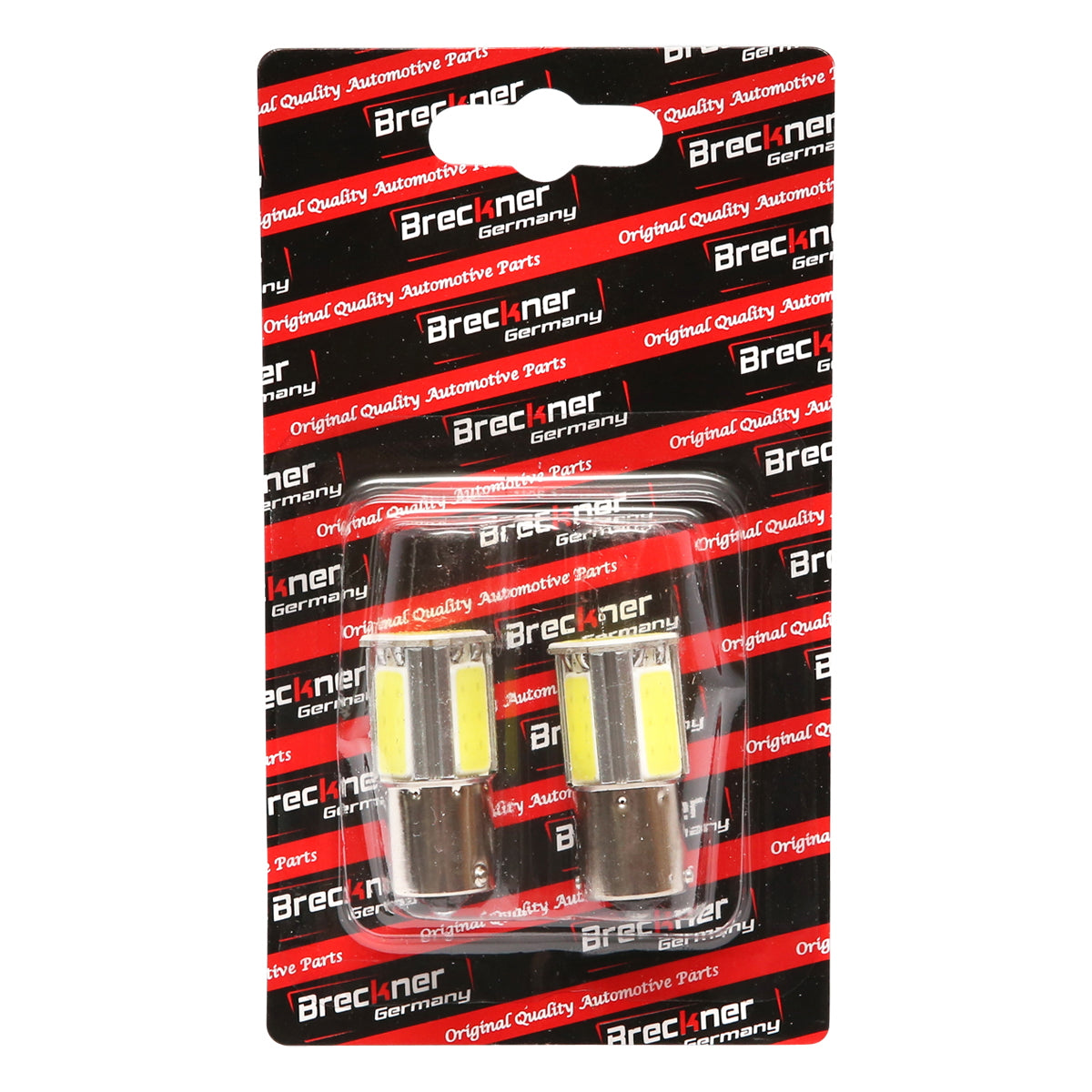 Set of 2 LED SMD 12V BAU15S 0.10A cold light Breckner Germany
