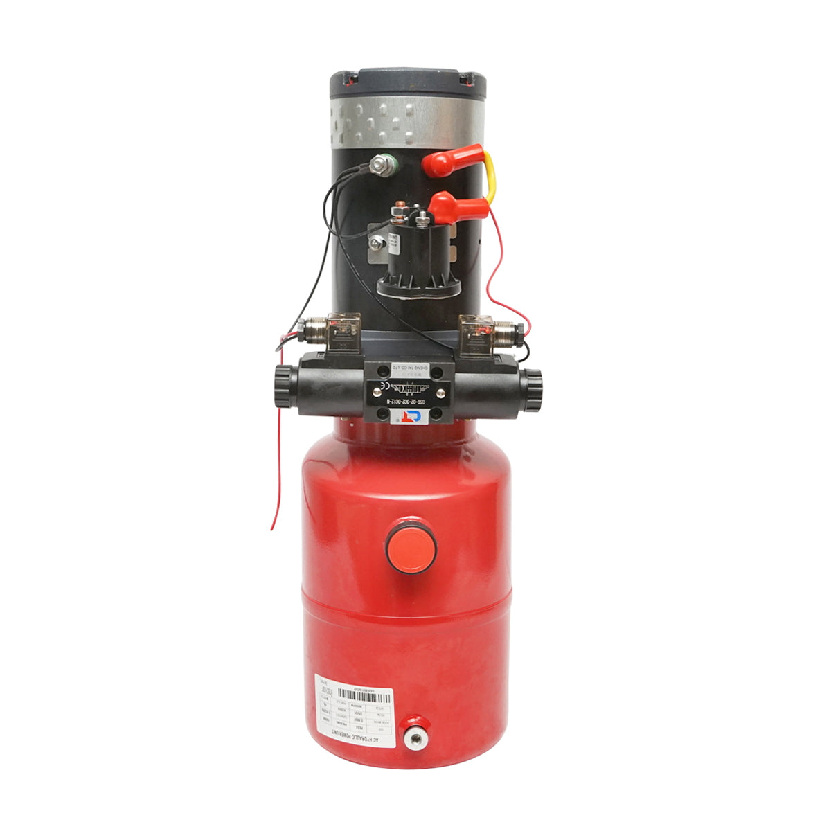 Hydraulic dump pump for power supply unit for eco-friendly vehicles 72V DC, 0.8Kw, 150 bar