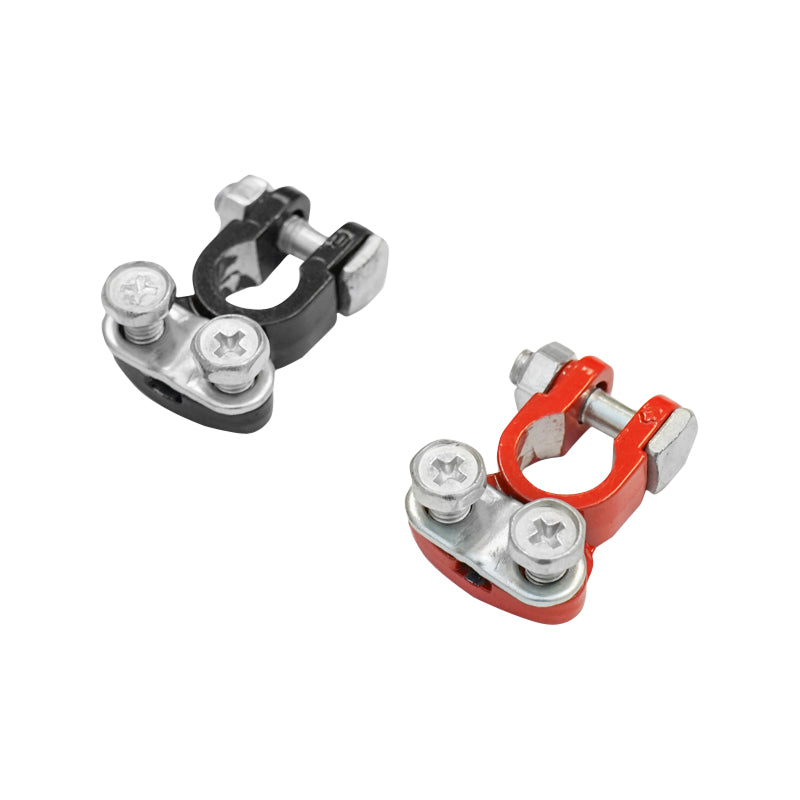 Set of red and black battery terminals Breckner Germany