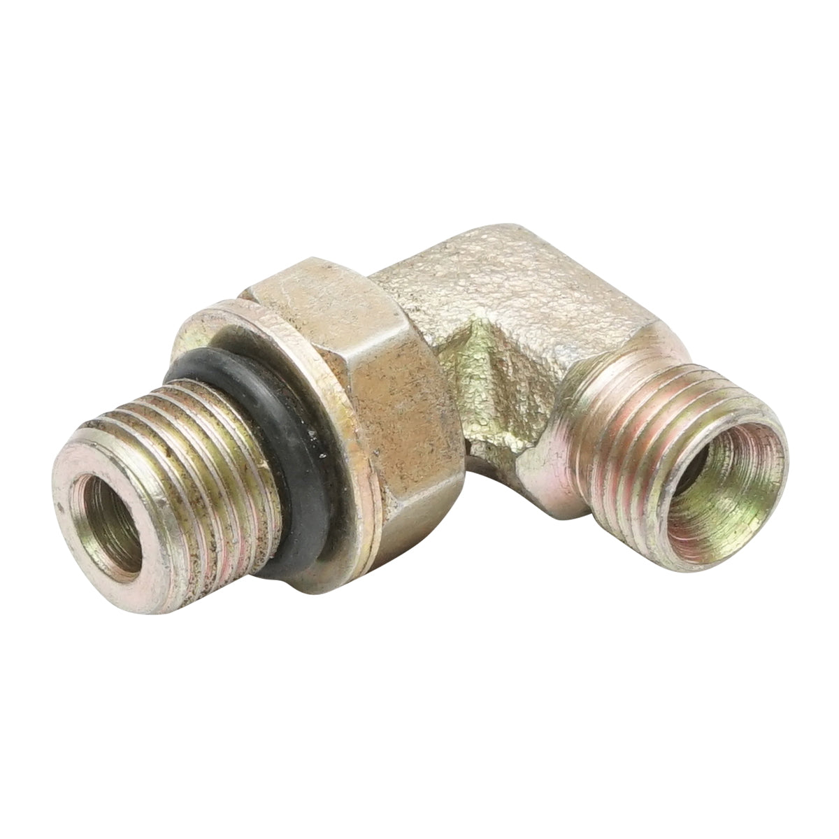 90 degree hydraulic adapter for JCB OEM code 816/90618, 816/13383, 332/R7492, 332/R5971, 816/90199 Breckner Germany