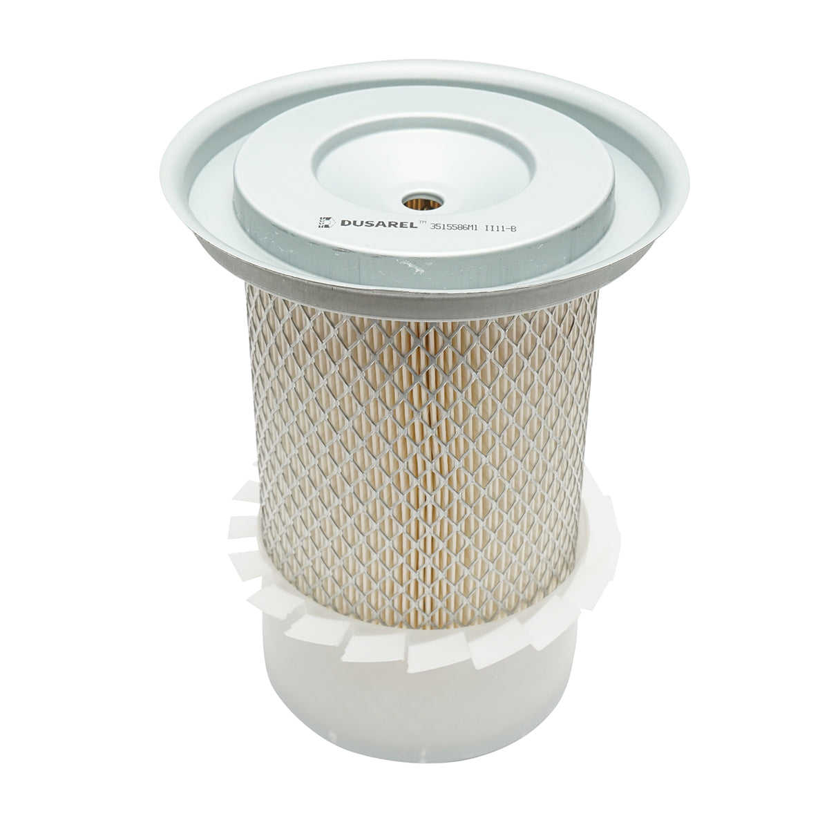 Exterior air filter Massey Ferguson 280x154.5x88.5mm OEM code 3515586M1