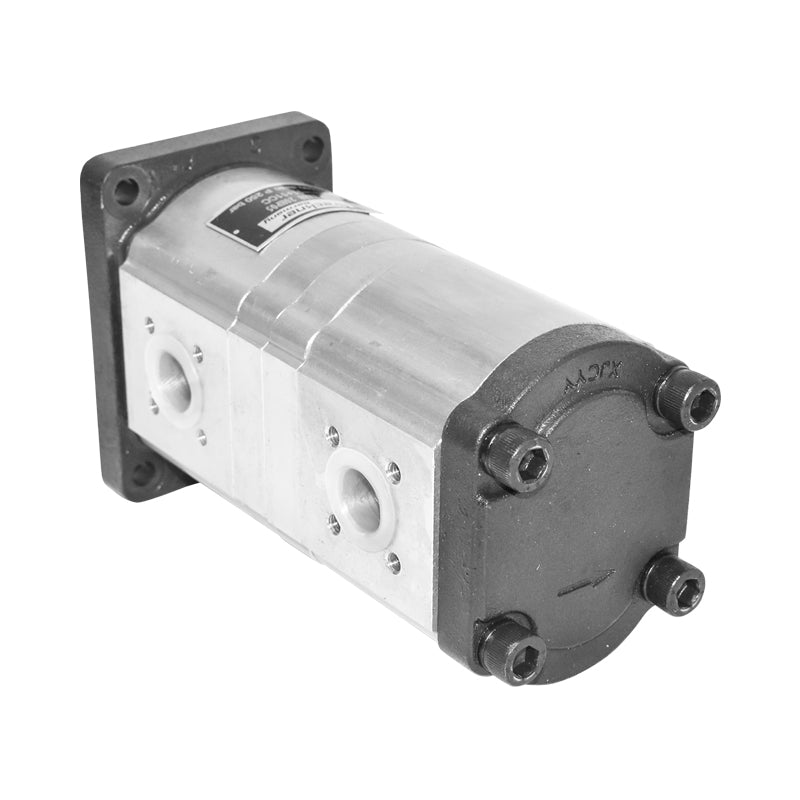 Double hydraulic pump PRD 22-3184D with grooves UTB U-650 production starting from the year 2000 Breckner Germany