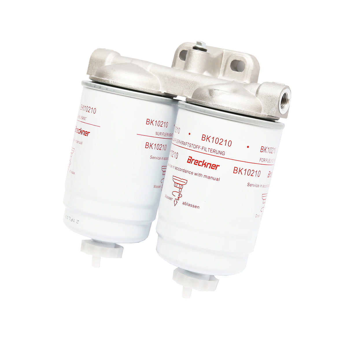 Complete double battery diesel filter for FIAT 98439683