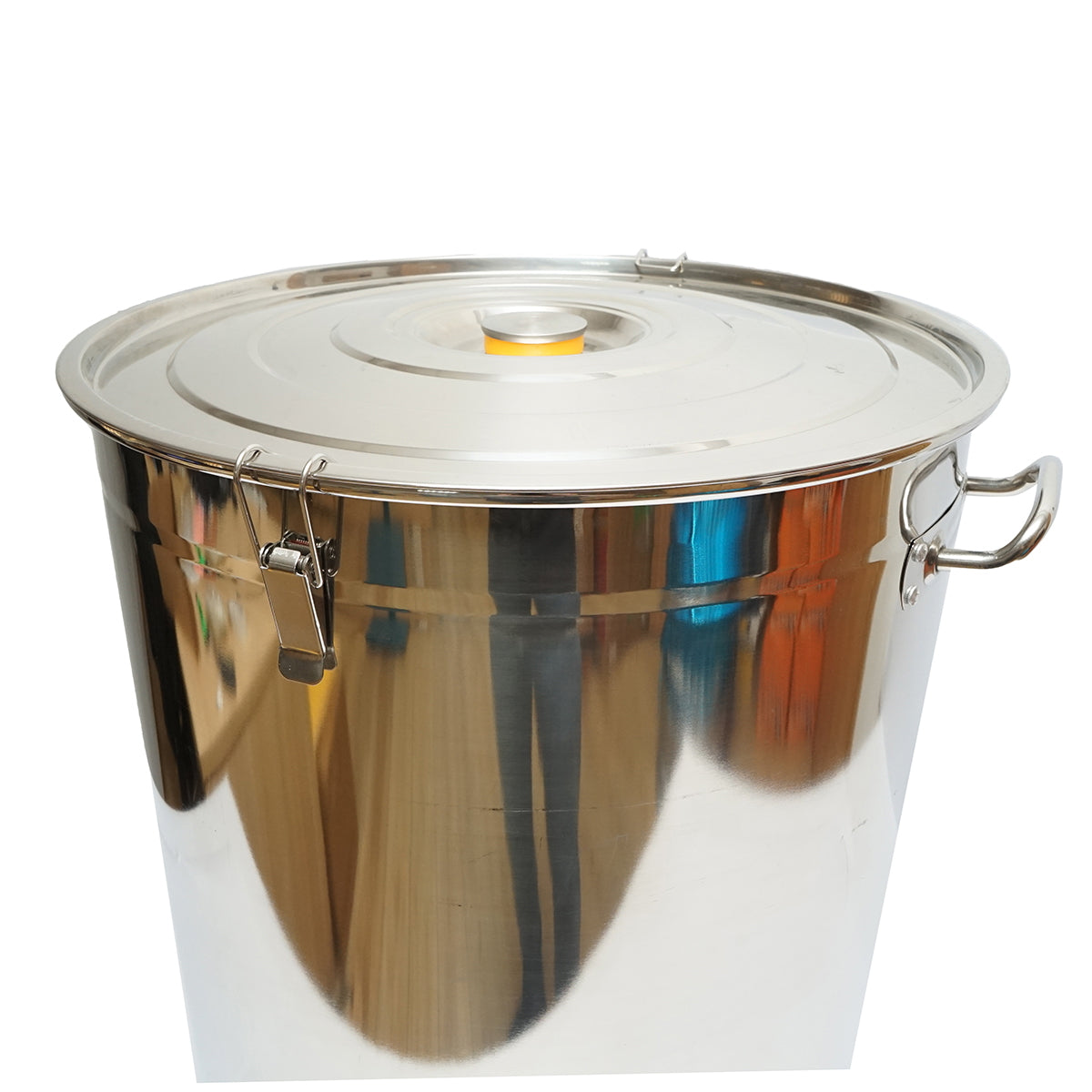 Stainless steel honey extractor with lid for bee honey 100Kg