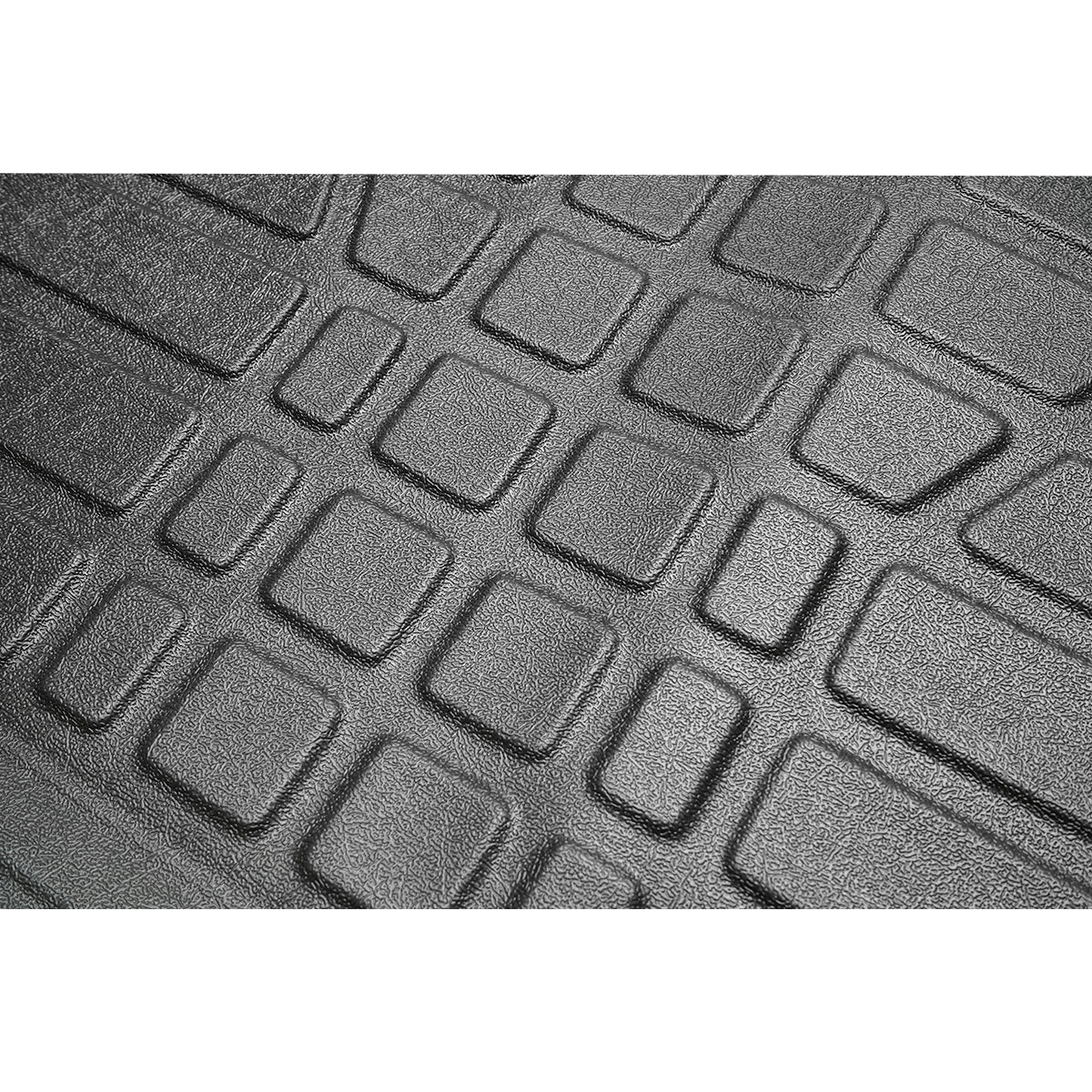 Rubber trunk mat type carpet for Toyota C-HR with spare wheel, manufactured from 2016 onward.