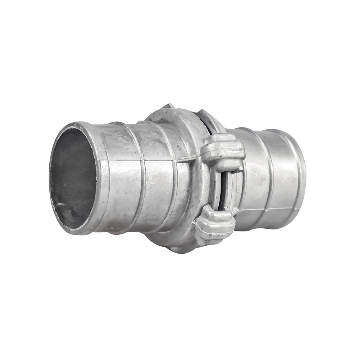 Aluminum coupling 2 inches for irrigation hose 50.1mm Breckner Germany