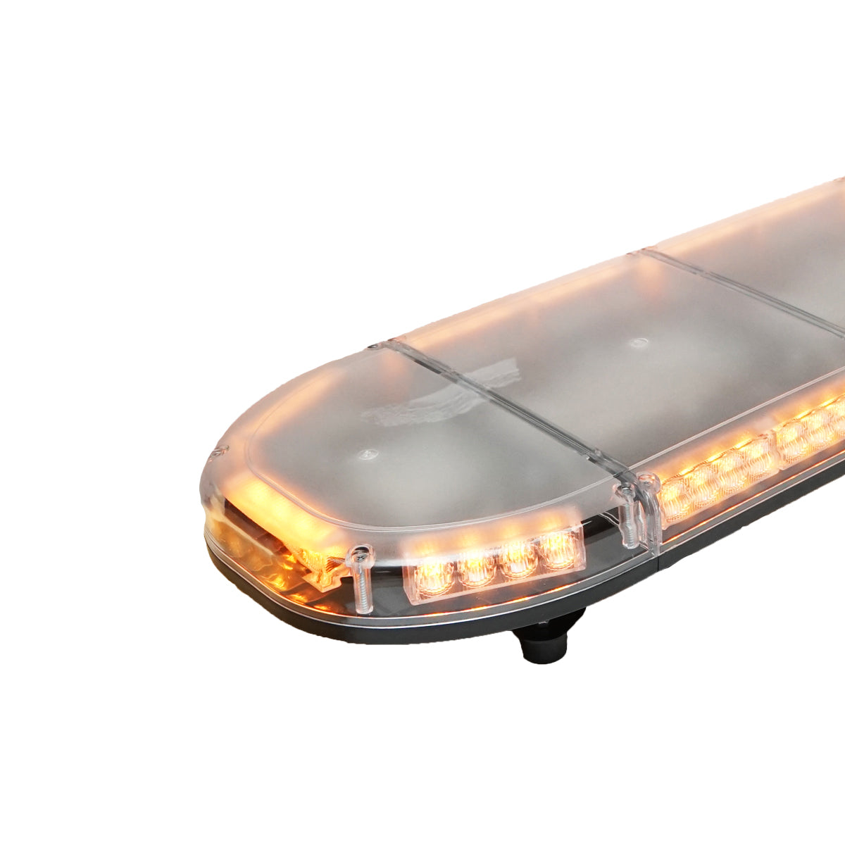 12-24V flashing light ramp with yellow light 1750x275x125mm Breckner Germany
