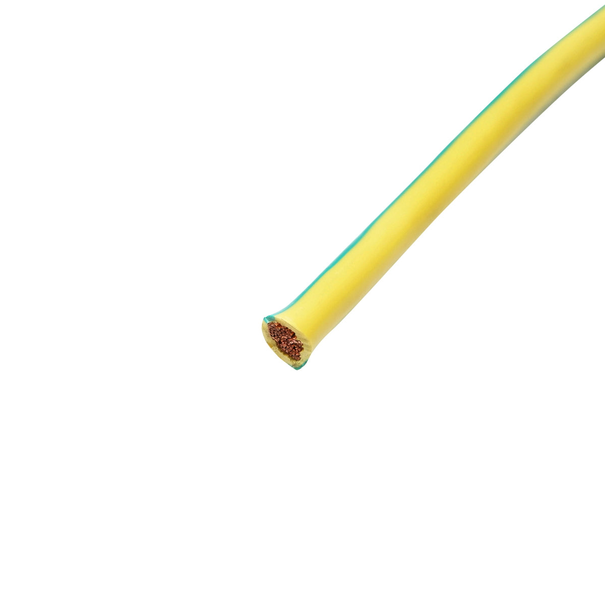 Grounding cable made of copper, 100m for solar panels MYF 1x10mm, 450/750V green yellow