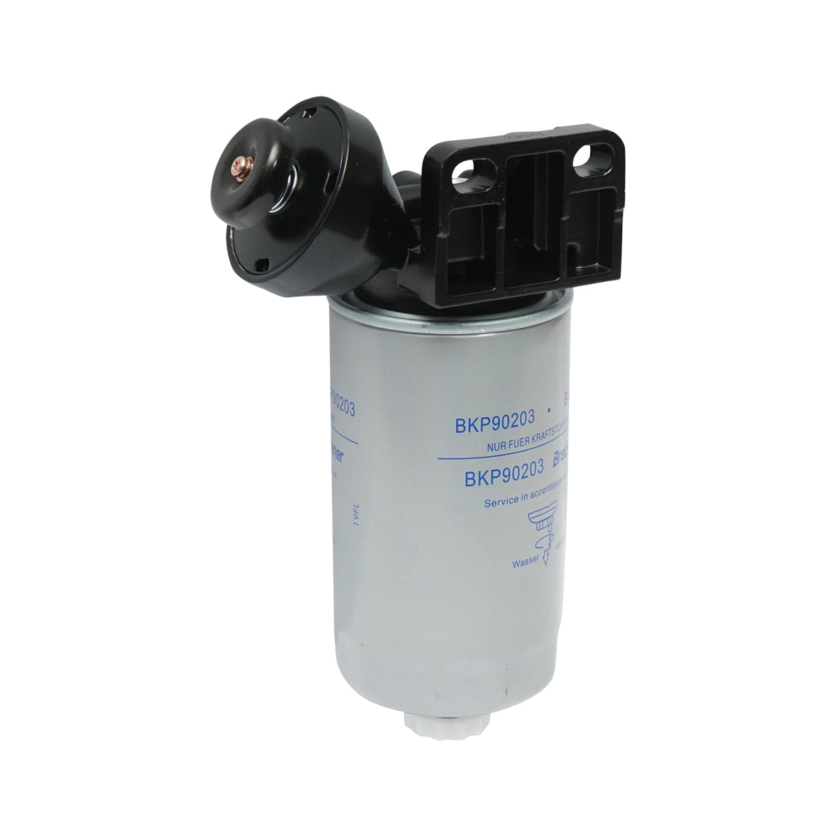 Diesel engine filter battery with side priming pump at 90 degrees for Iveco Stralis-Eurocargo-Trakker M16x1.5