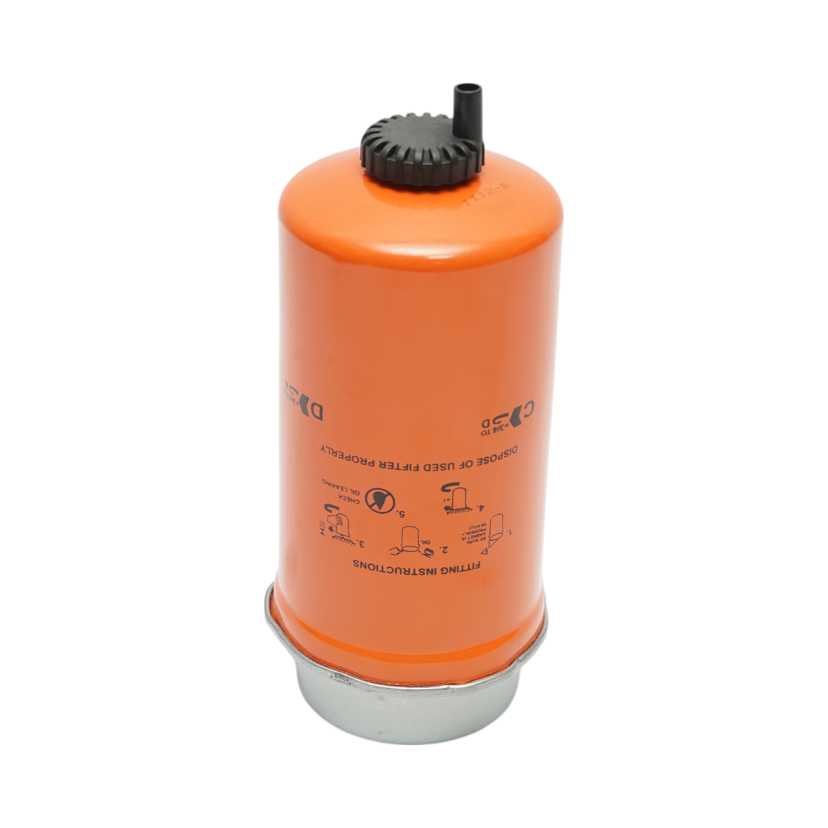 John Deere, Case IH, Claas fuel filter 196x89mm OEM code AT274723