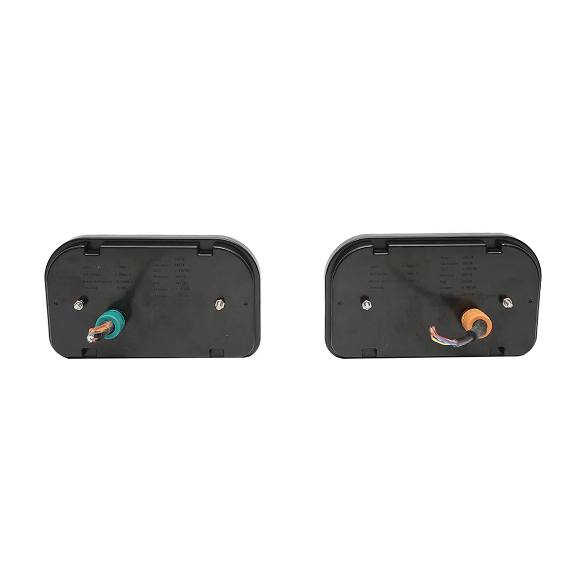 LED rear lights set for trailer 12-24V, 235x140x38mm Breckner Germany