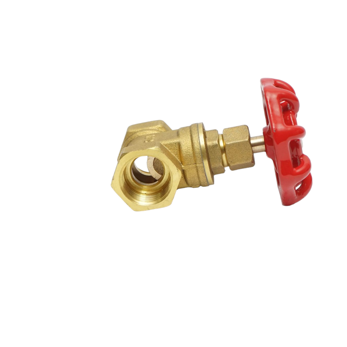 Bronze passage tap 1/2, PN16 with internal thread