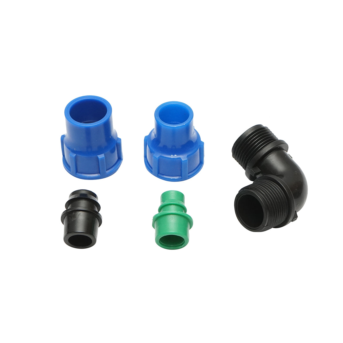 Reduced compression fitting D20x16mm for irrigation systems