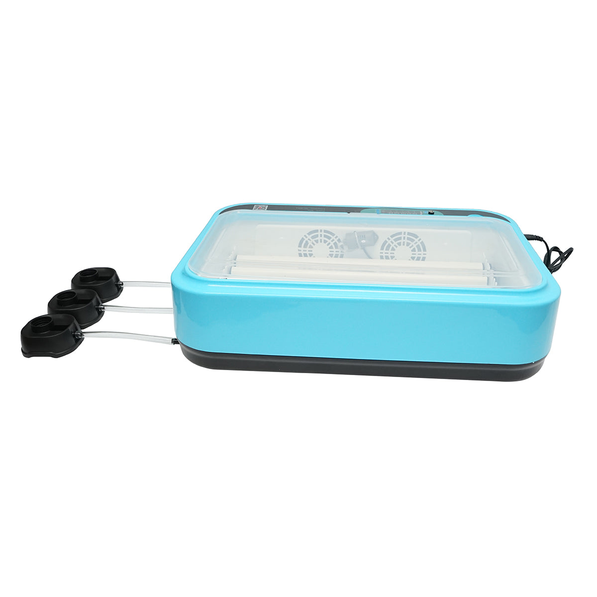 Automatic incubator 36 eggs 80W, 12V-220V, automatic rotation, temperature control, humidity, electronic display