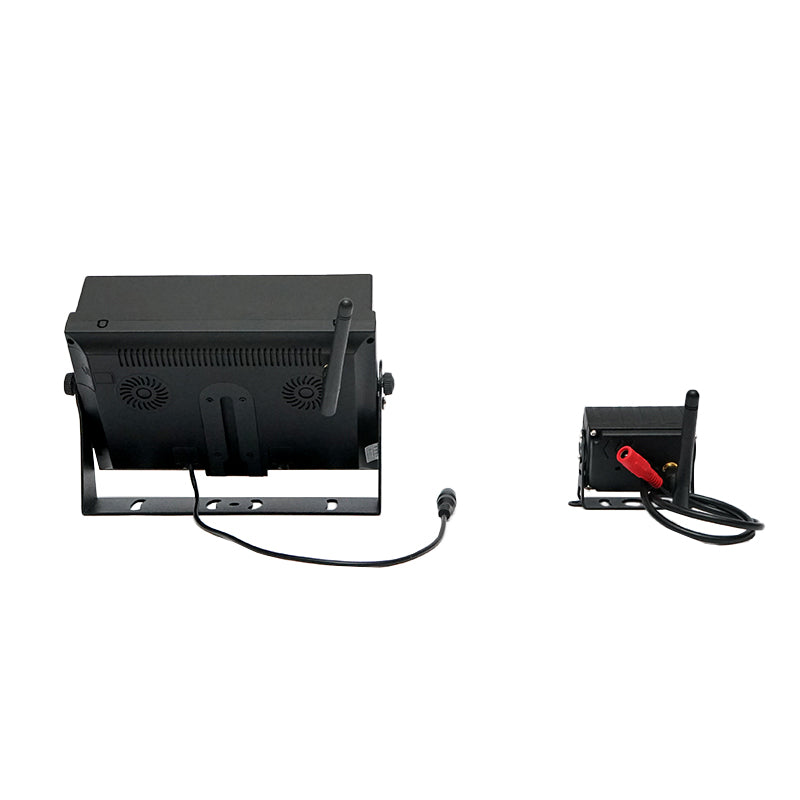 Wireless rearview camera with 2 channels 12V display