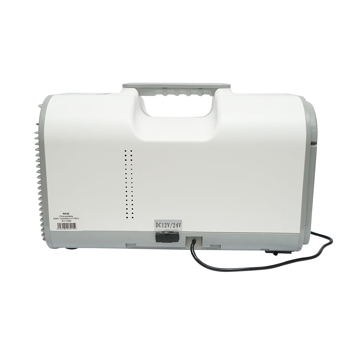 Portable air conditioner 4777 BTU, 600W, 12V-24V-220V with dehumidification function, ventilation, remote control, sleep mode, installation kit included Breckner Germany