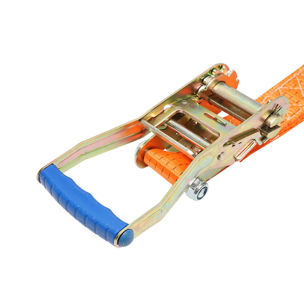 8m x 50mm cargo anchor strap 5T (simple ratchet)