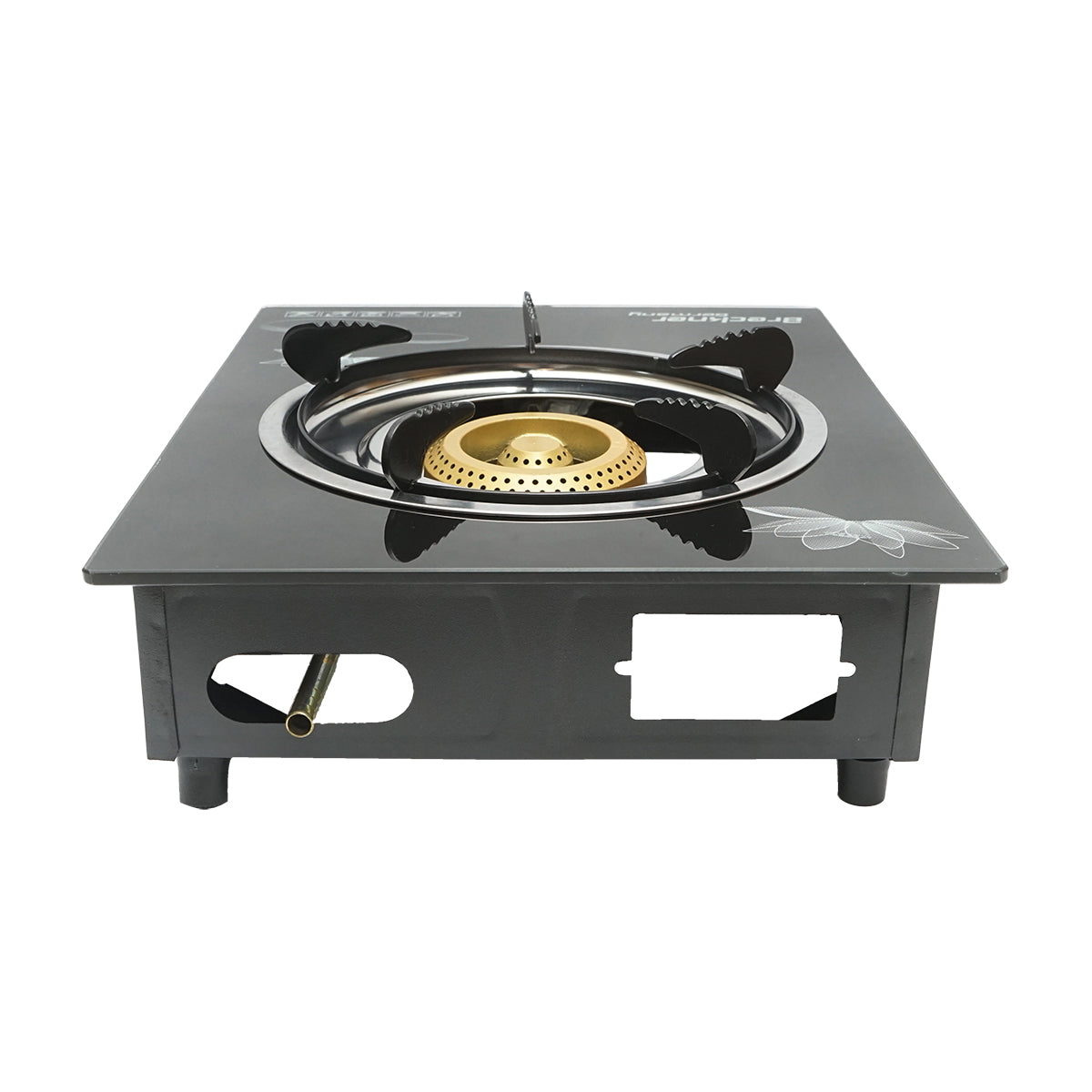 Hob, stove with a 2.5KW cast iron burner, tempered glass 400x300x90mm Breckner Germany