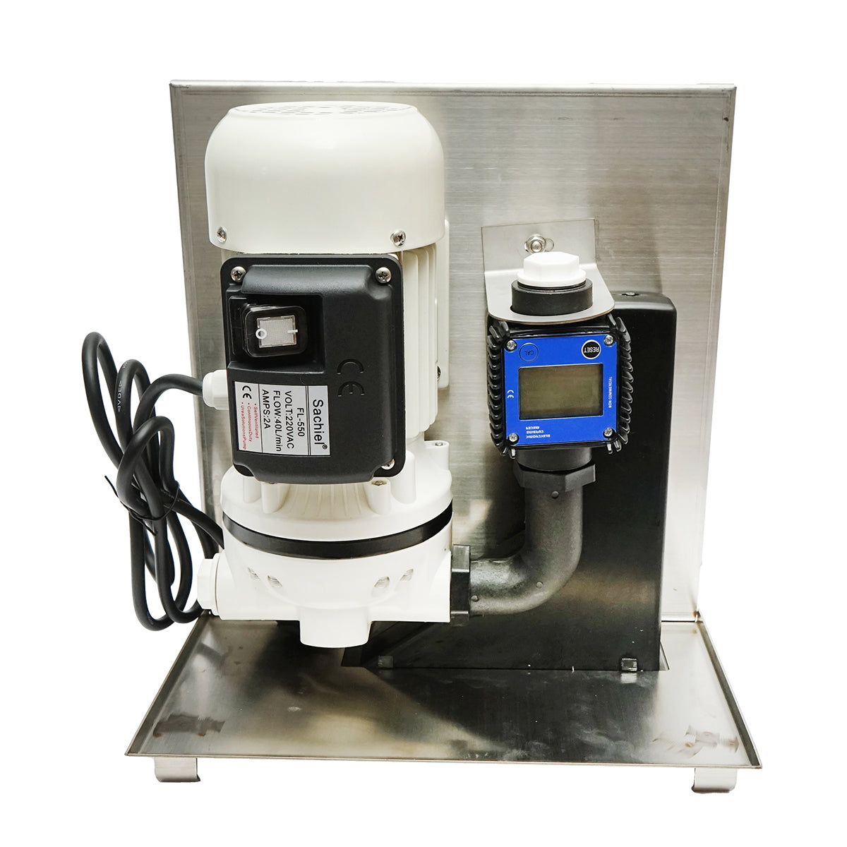 AdBlue transfer pump 220V, 440W 40L/min with hose and nozzle