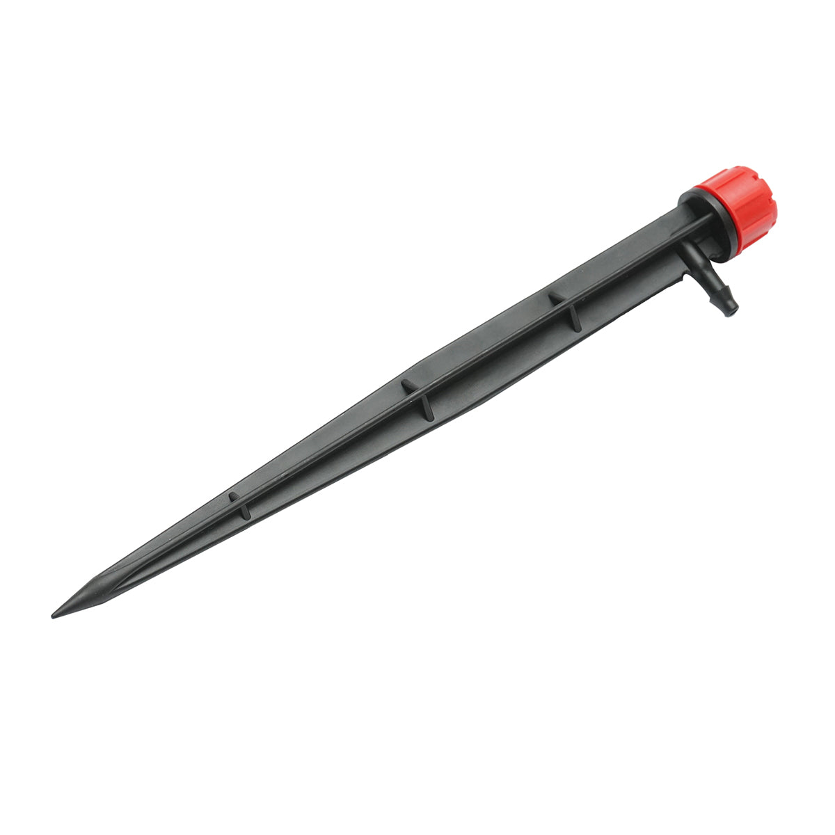 Adjustable micro sprinkler 0-70l/h with 15cm stake for irrigation systems