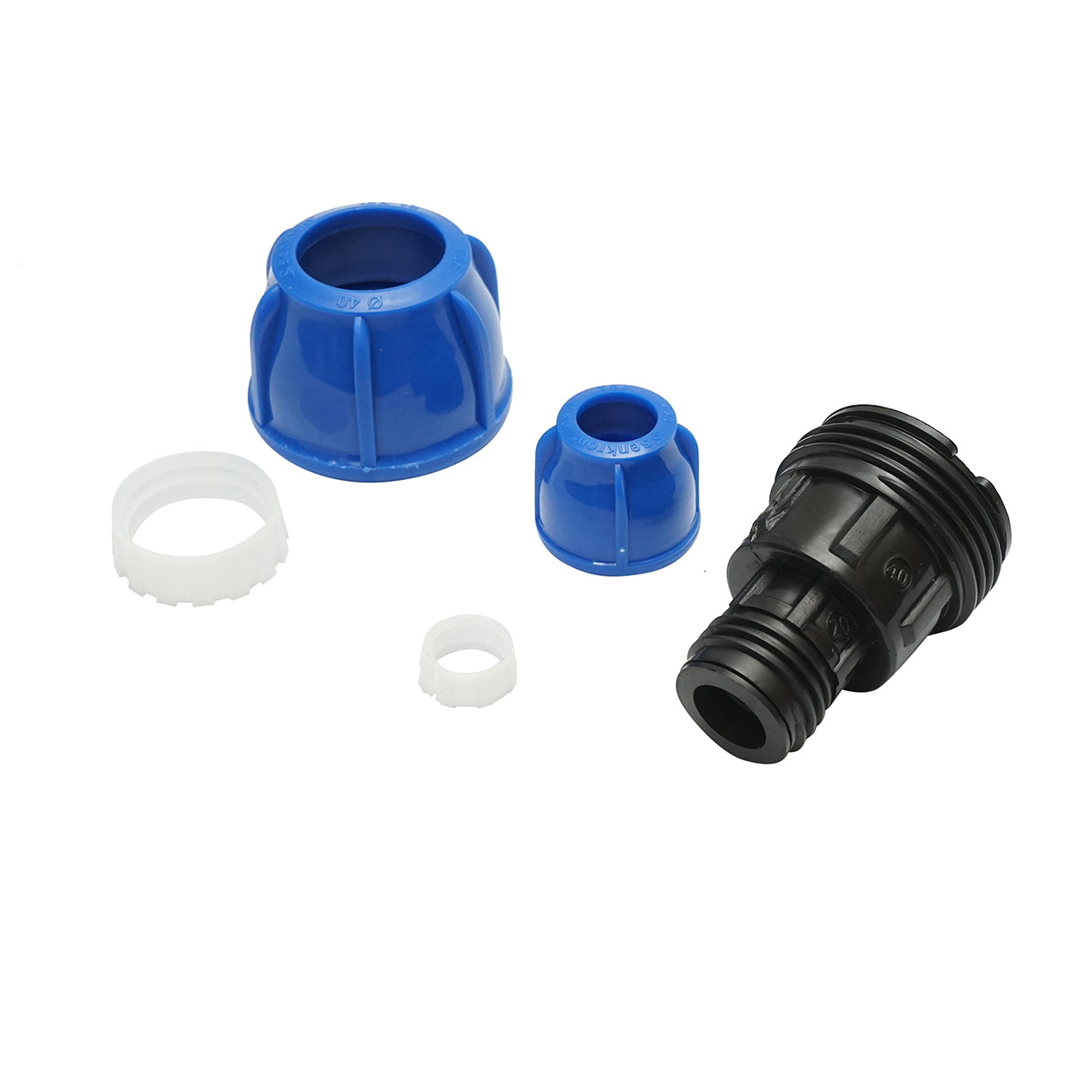 Reduction coupling D40x20mm, PN16 for irrigation systems