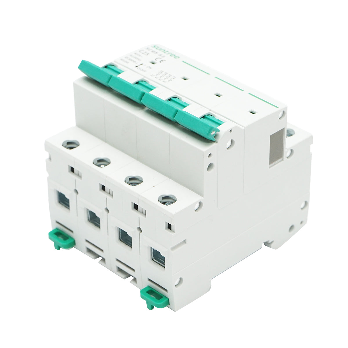 Automatic circuit breaker 4P-25A-400VAC, 6KA Suntree