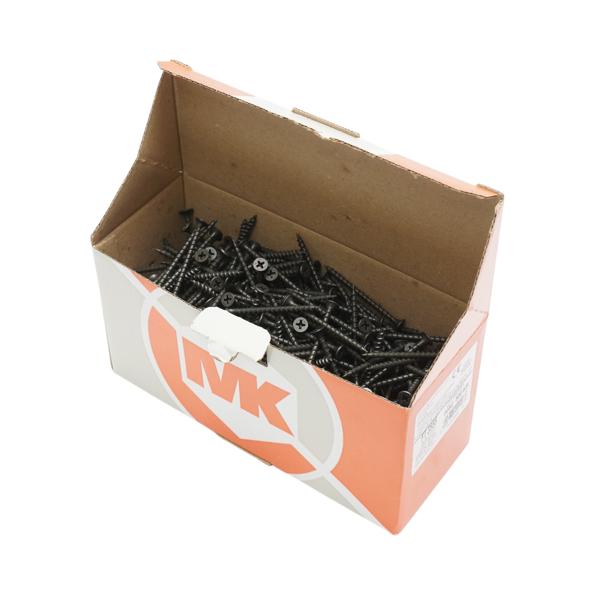 Wood screws, self-tapping drywall 3.5x55mm made of phosphated steel with a countersunk head 500 pcs/box