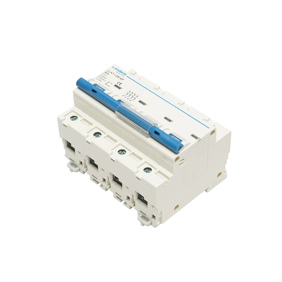 Automatic circuit breaker 4P-80A-415VAC Leader