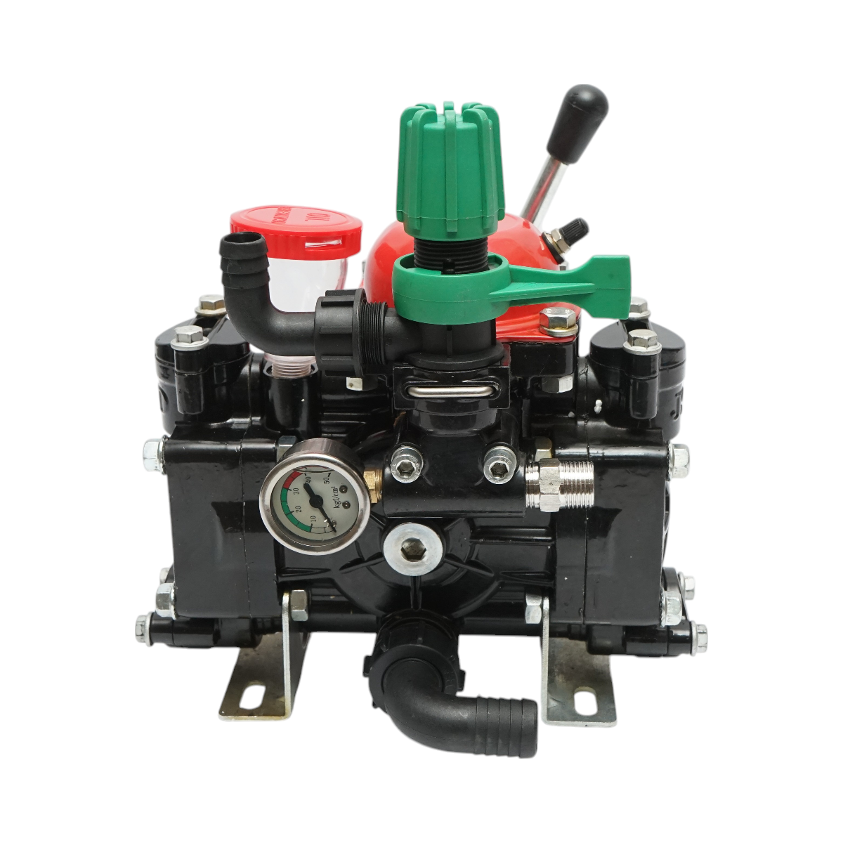 Diaphragm pump 4CP/3KW with 3 membranes, flow rate 30L/min, pressure 25 bar, speed 500-600 r/min