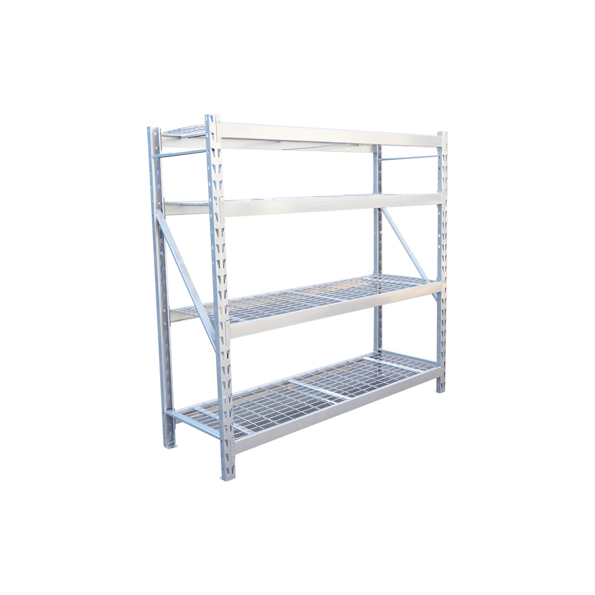 Heavy duty metal shelf with 4 shelves 1960x610x1830mm