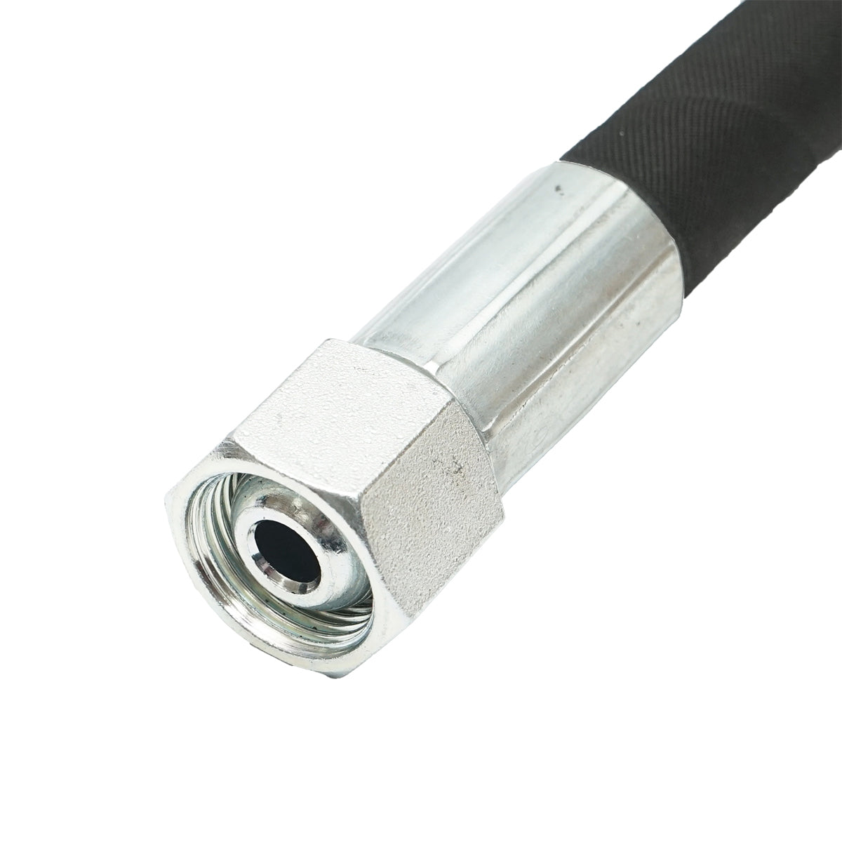 Pressure hose 2SN DN10 certified with hydraulic fixed ends L = 600 mm (Reduction M20X20)