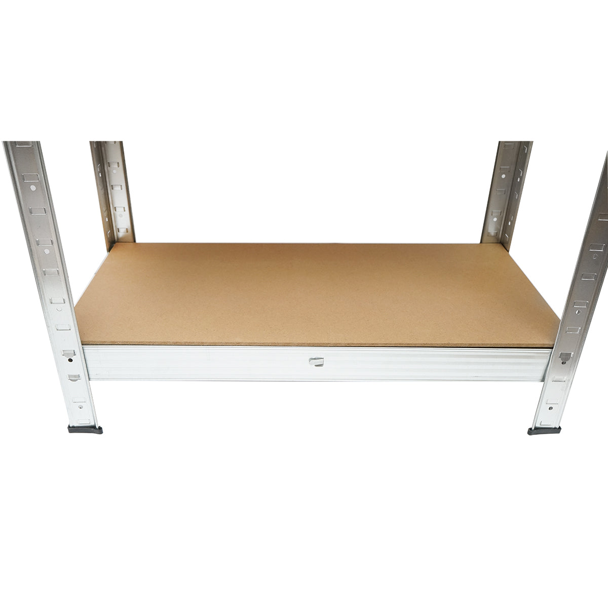 Metal shelf with 5 MDF shelves, 180x60x30cm, 100kg/shelf, assembly without screws Breckner Germany