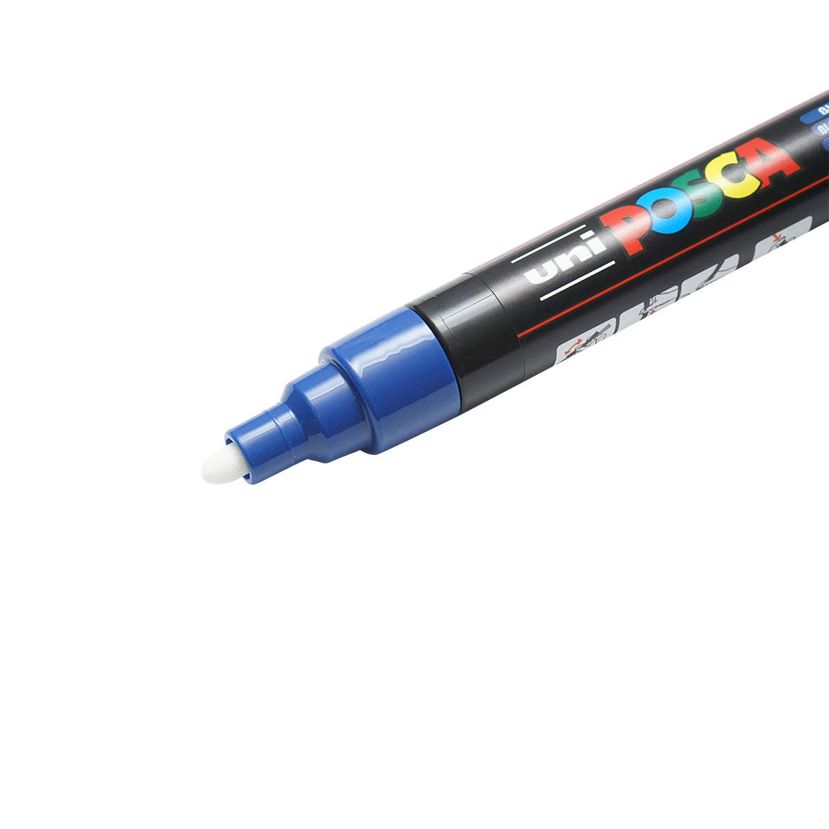 Blue marker for queens