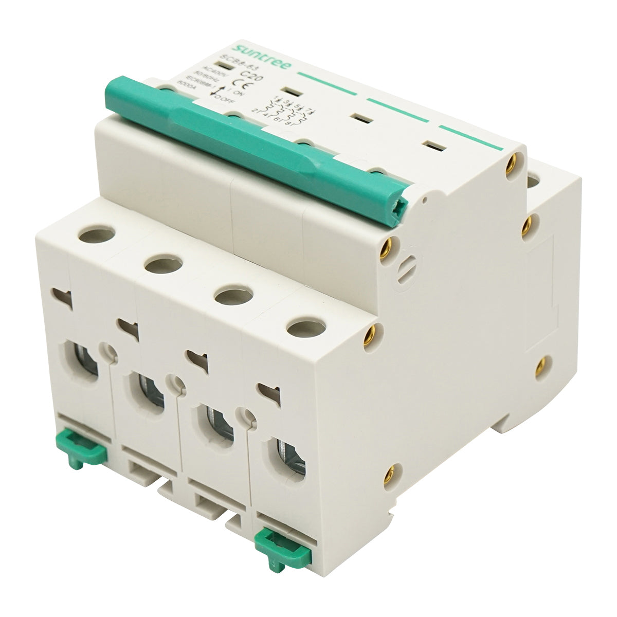 Automatic circuit breaker 4P, 20A 400VAC Suntree