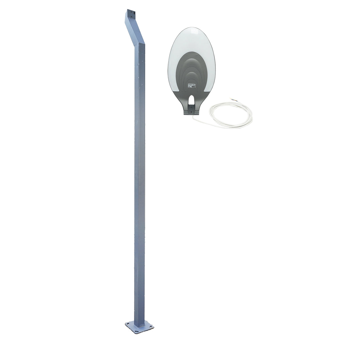 LED street light 40W, 220V, IP65, 5000K, pole height 3.5m Breckner Germany