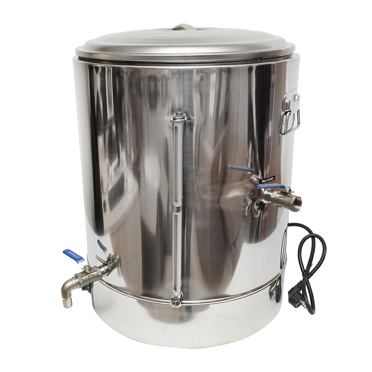 Stainless steel wax melter with double walls 220V